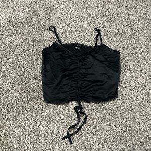 Sinch black tank top cropped